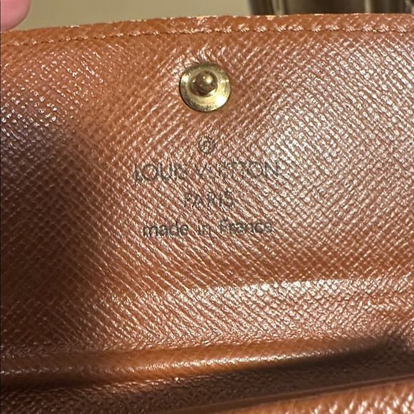 Louis Vuitton Monogram Porte Monaie Plat Coin Purse - Picture 2 of 10